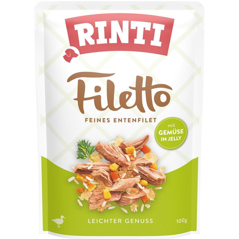 Rinti Filetto Jelly Ente & Gemüse 100 g