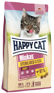 Happy Cat Minkas Sterilised Geflügel