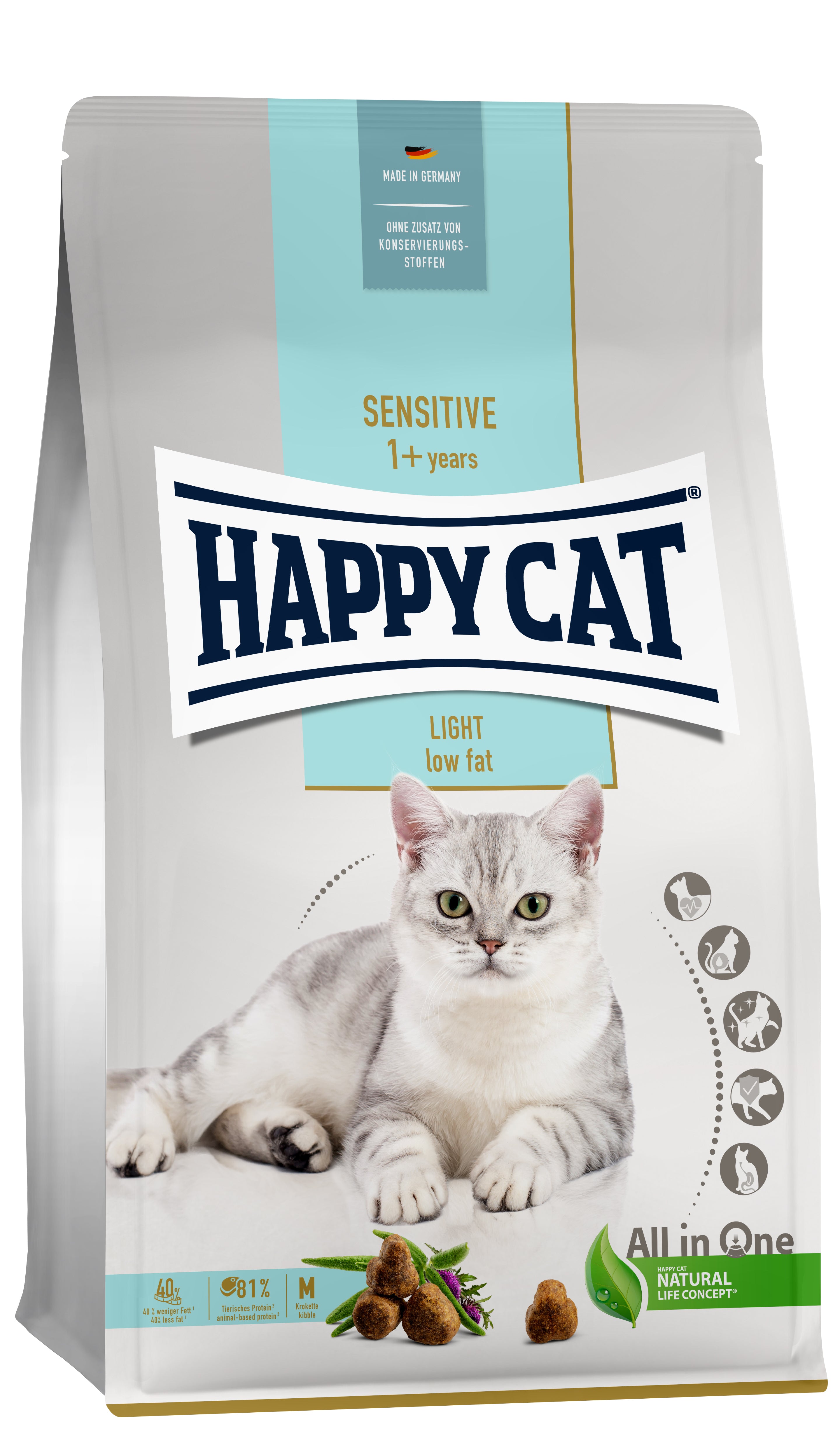 Happy Cat Sensitive Adult Light