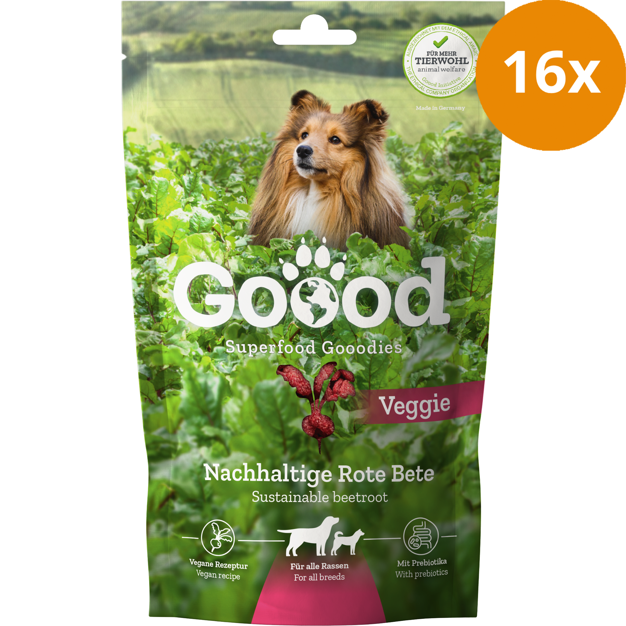 Goood Trainings Goodies Adult Rote Beete 70 g