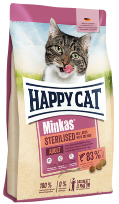 Happy Cat Minkas Sterilised Lachs