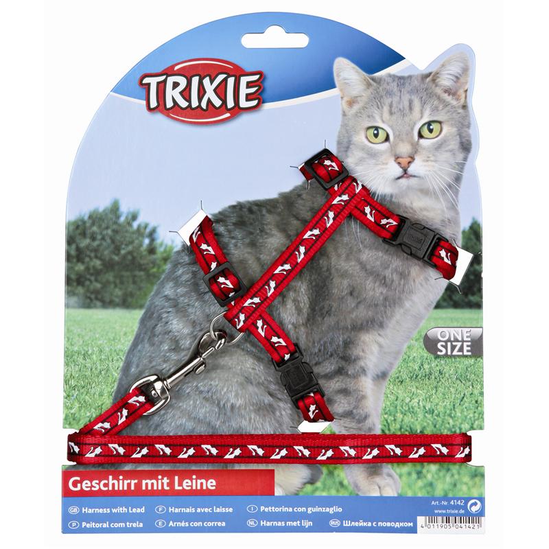 Trixie Katzengeschirr für alle Katzen Nylon