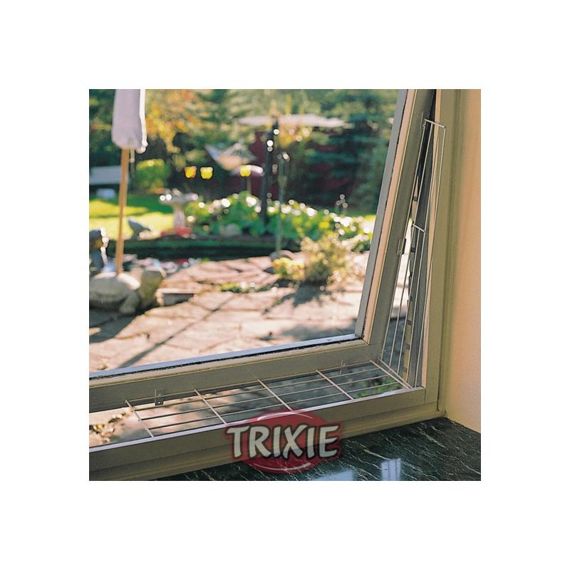 Trixie Schutzgitter für Fenster, eckig, weiß