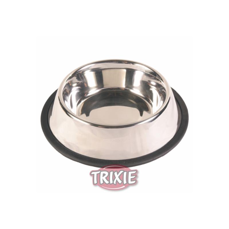Trixie Edelstahlnapf, Gummiring