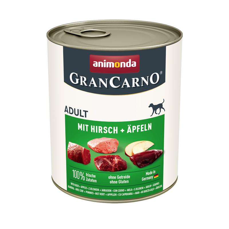 Animonda GranCarno Adult mit Hirsch & Äpfeln 800g