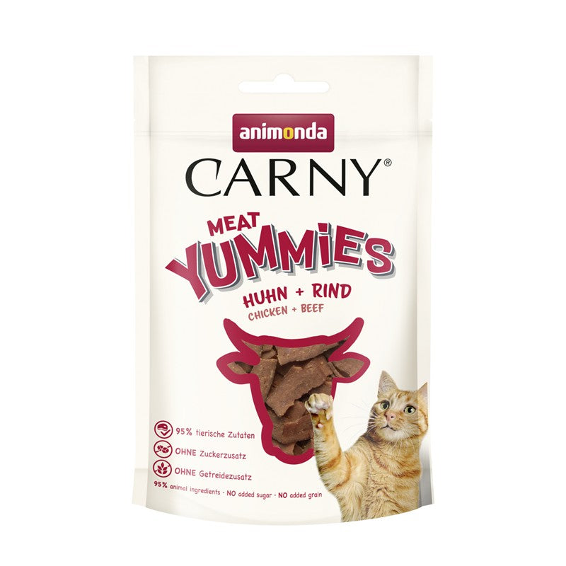 Animonda Carny Snack Meat Yummies Adult Huhn & Rind 50 g