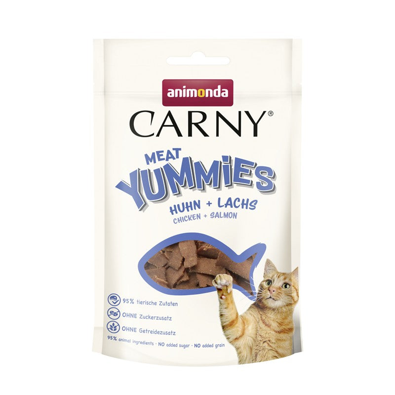 Animonda Carny Snack Meat Yummies Adult Huhn & Lachs 50 g