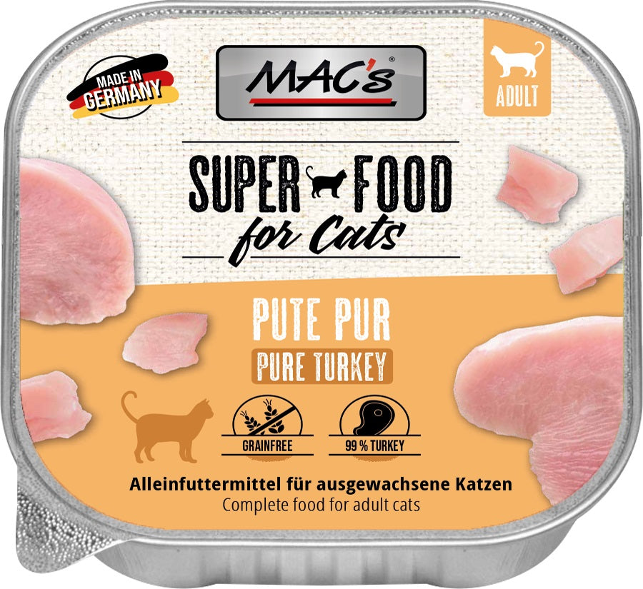 MACs Cat Pute Pur 100g