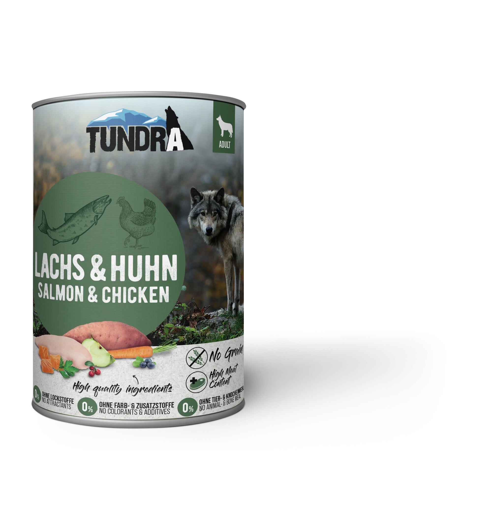Tundra Dog Dose Lachs & Huhn 400g