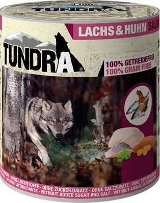 Tundra Dog Dose Lachs & Huhn 800g