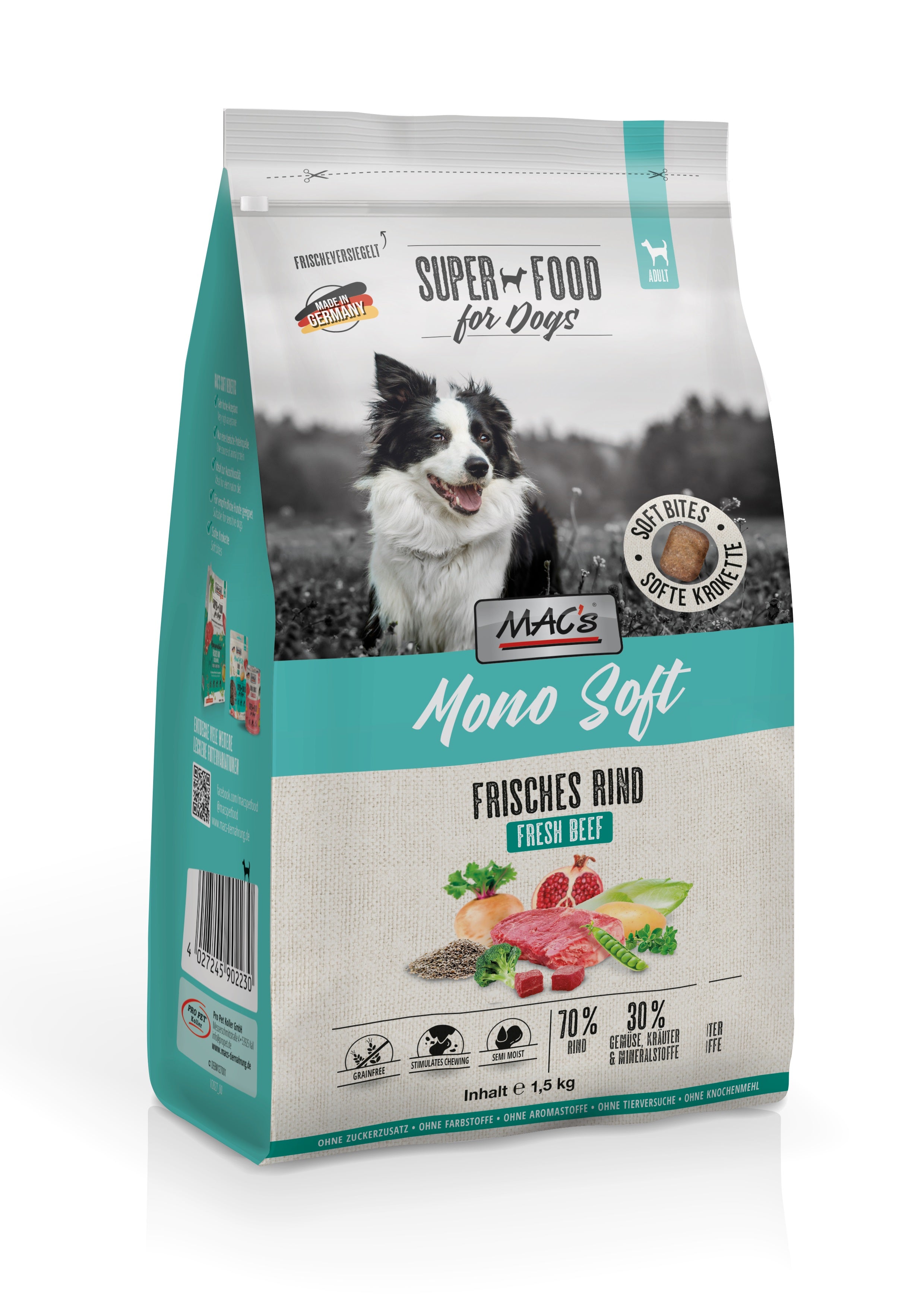 MACs Dog Mono Soft Frisches Rind