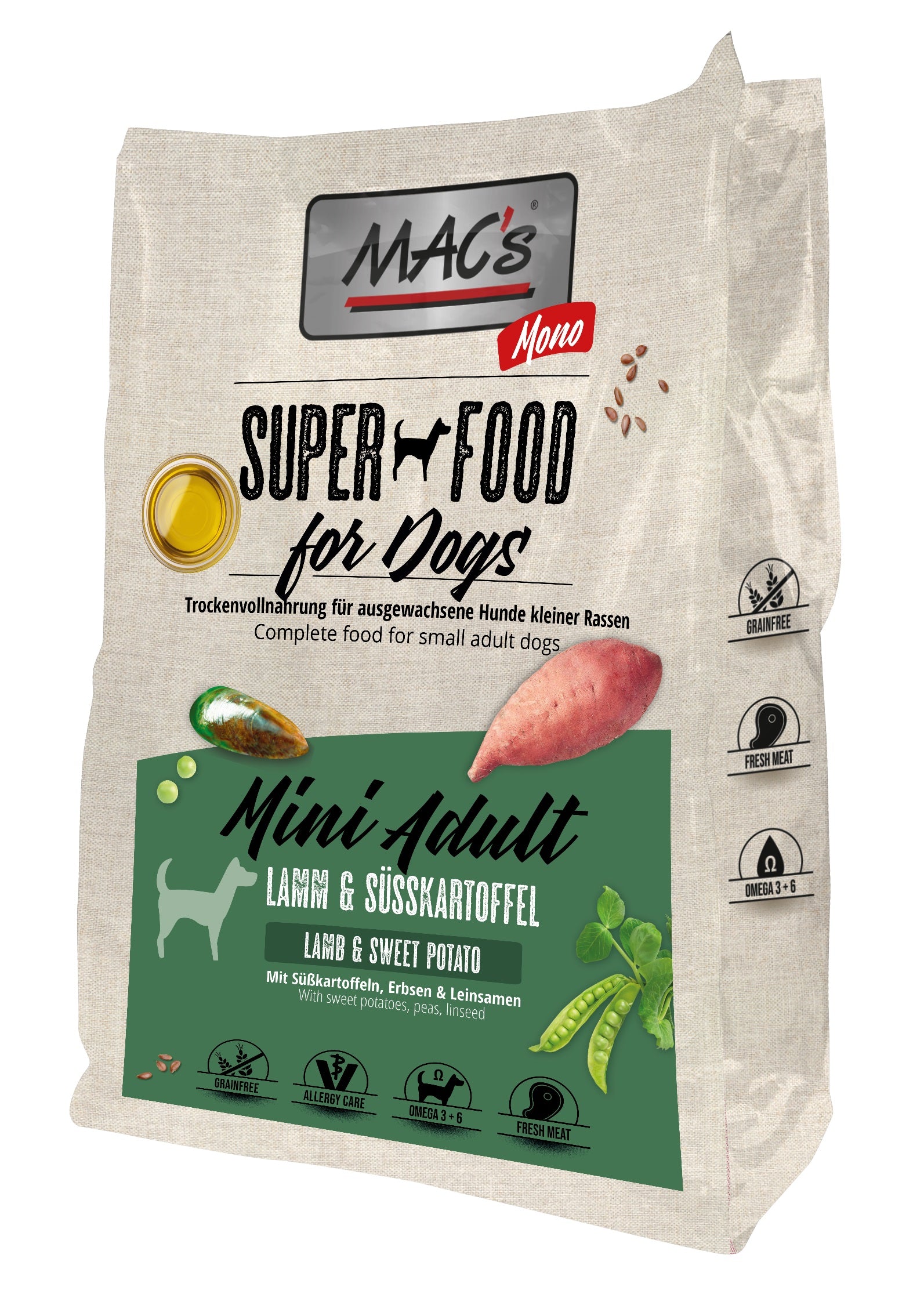 MACs Dog Mono Mini Lamm