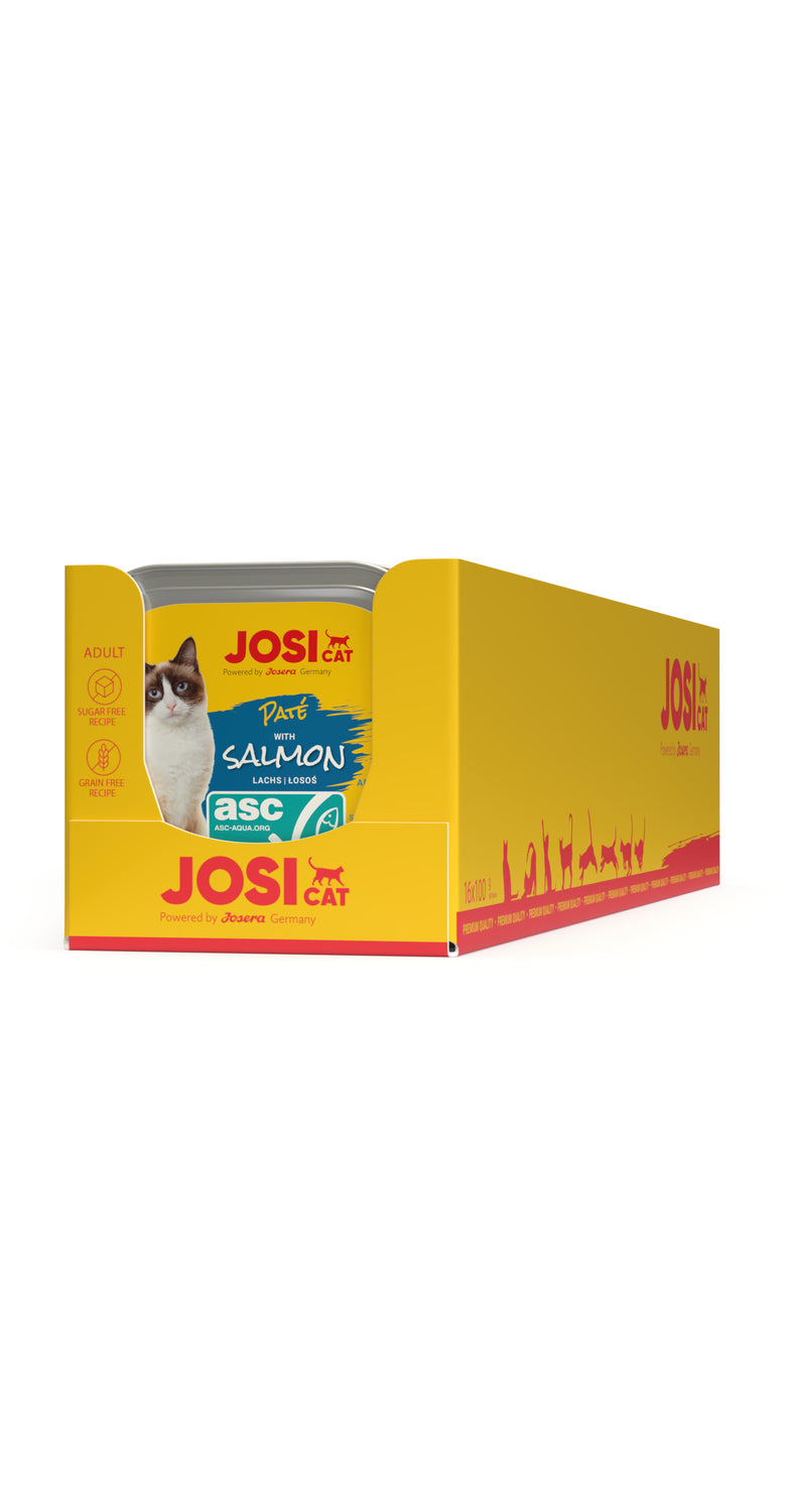 JosiCat Paté ASC Salmon 100g