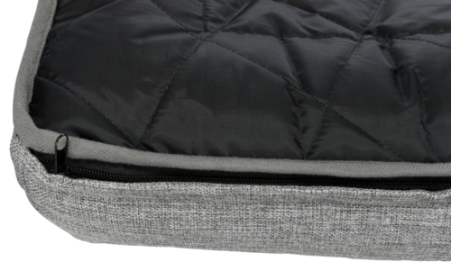 Polster-Schondecke Nero eckig - 90 × 90 cm