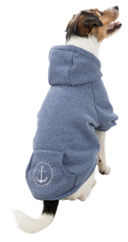 BE NORDIC Hoodie Flensburg - blau - Größe S (40 cm)