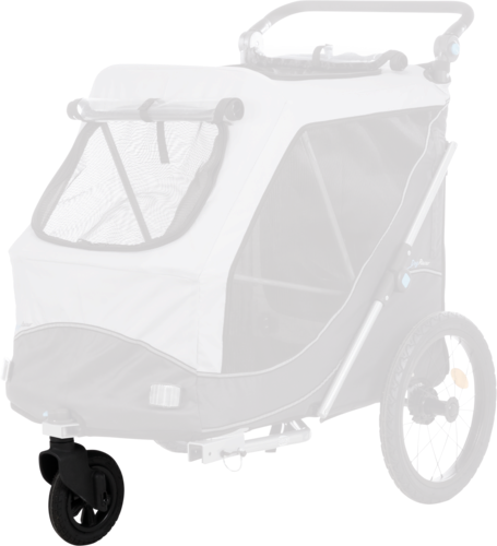 Buggy-Frontrad für Fahrradanhänger - S: 58 × 93 × 74 / 114 cm