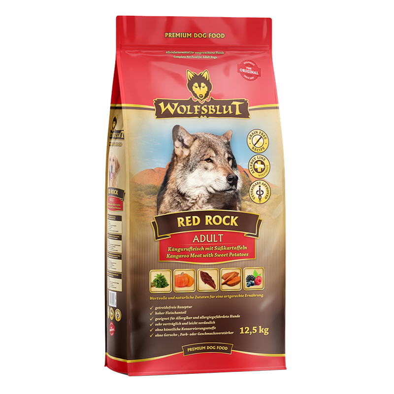 Wolfsblut Red Rock - Känguru 12,5 kg
