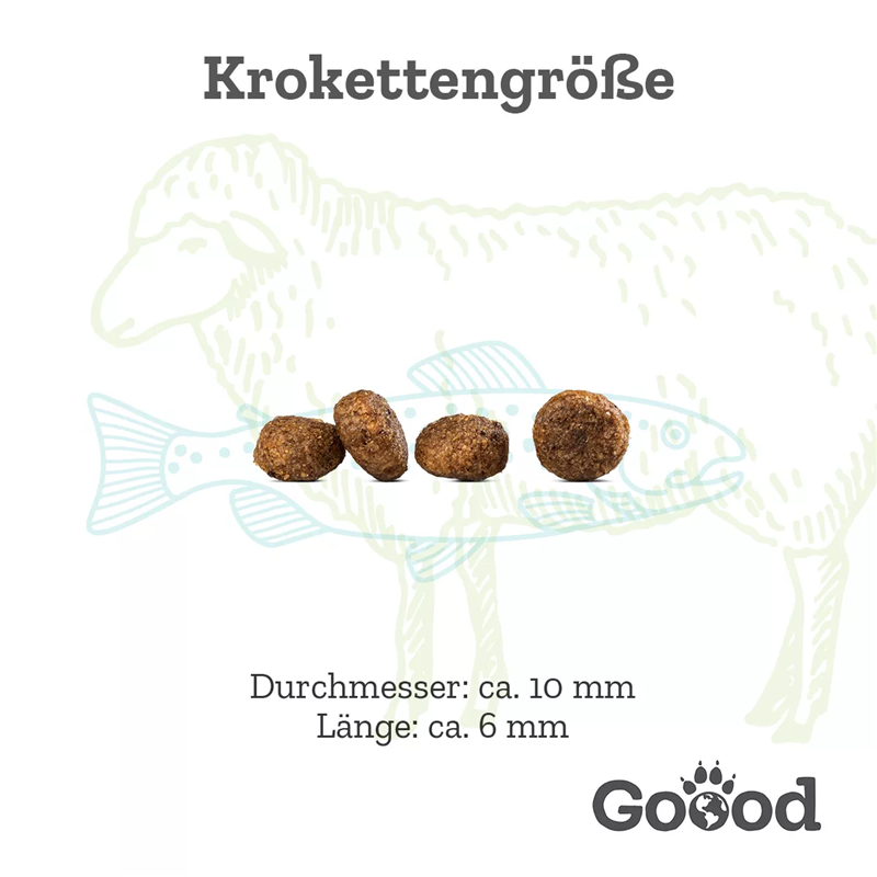 Sparpaket Goood Junior Freilandlamm & Nachhaltige Forelle 2 x 10 kg