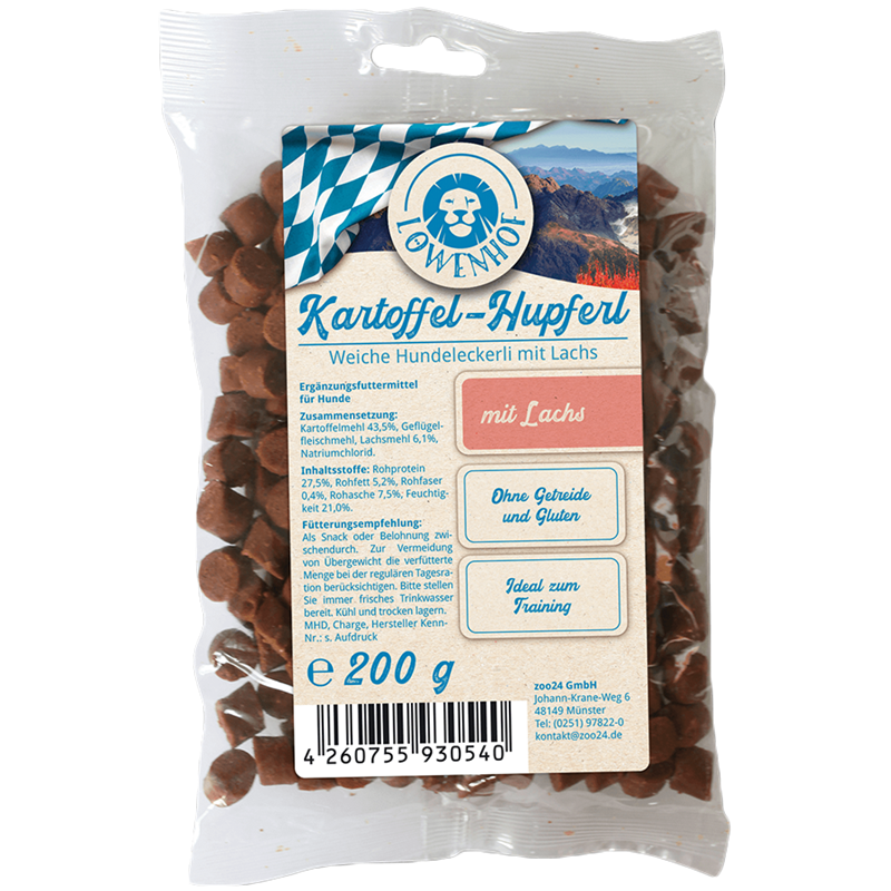 Kartoffel-Hupferl 200 g - Lachs