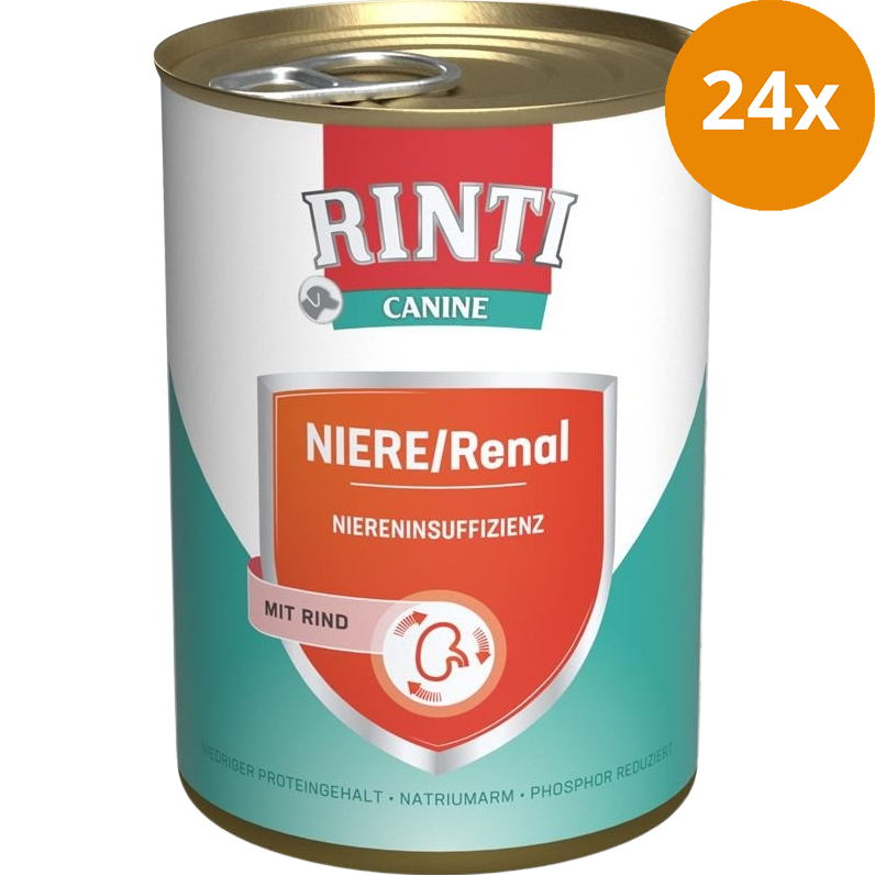 Rinti Canine Niere / Renal Rind 400 g