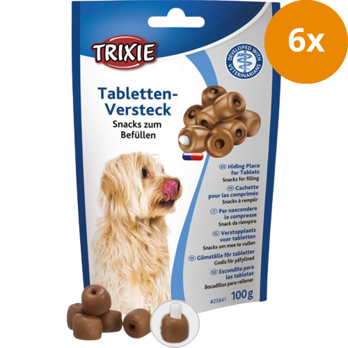 TRIXIE Tabletten-Versteck, Snacks zum Befüllen 100 g