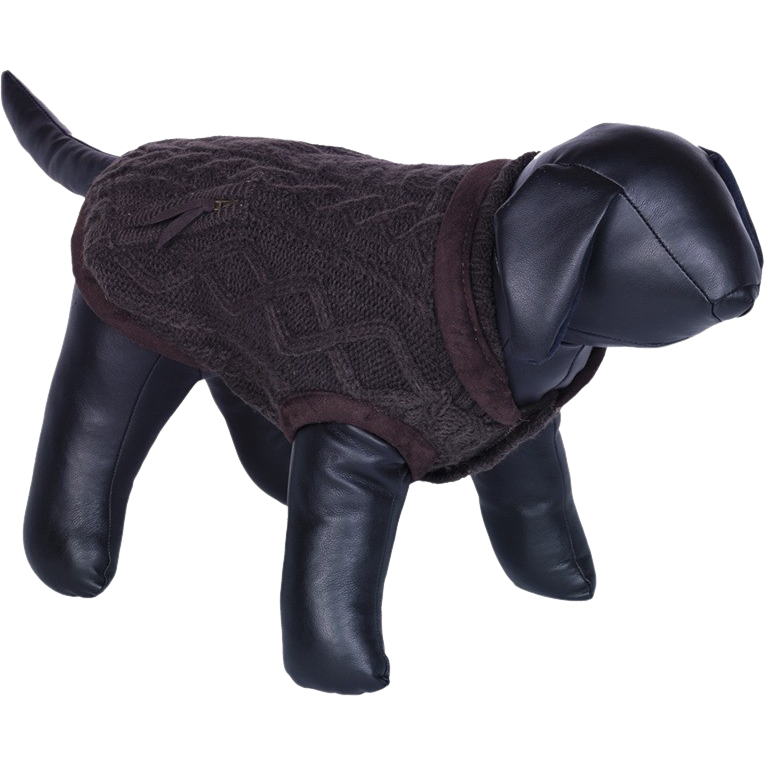 Hundepullover JILL - braun - 20 cm