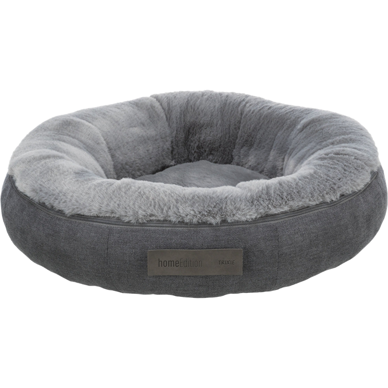 Bett Liano, rund, grau - ø 70 cm