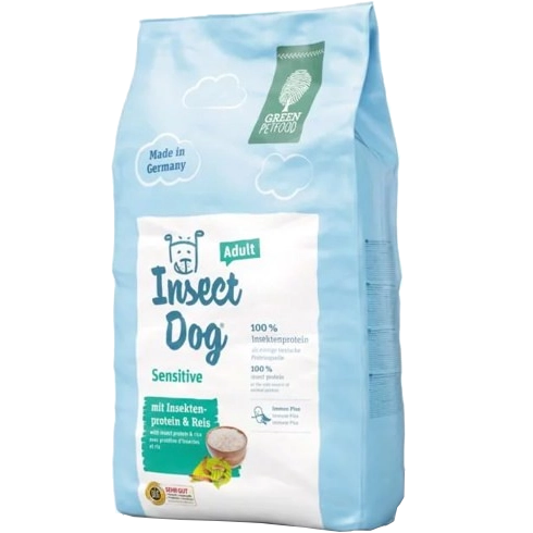 Green Petfood InsectDog Sensitive mit Insekten & Reis