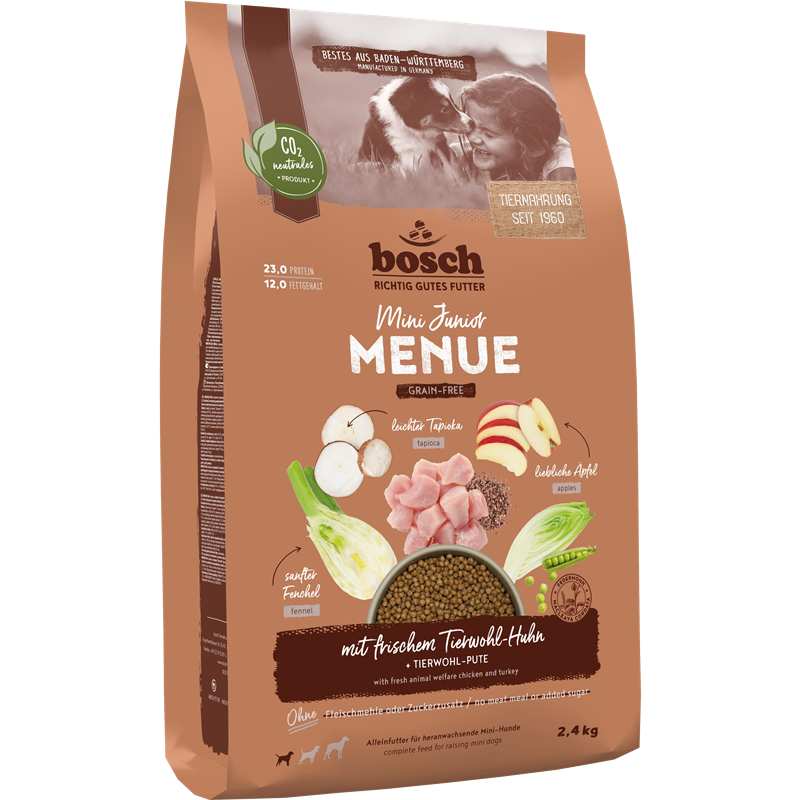 HPC MENUE Mini Junior Tierwohl-Huhn - 2,4 kg