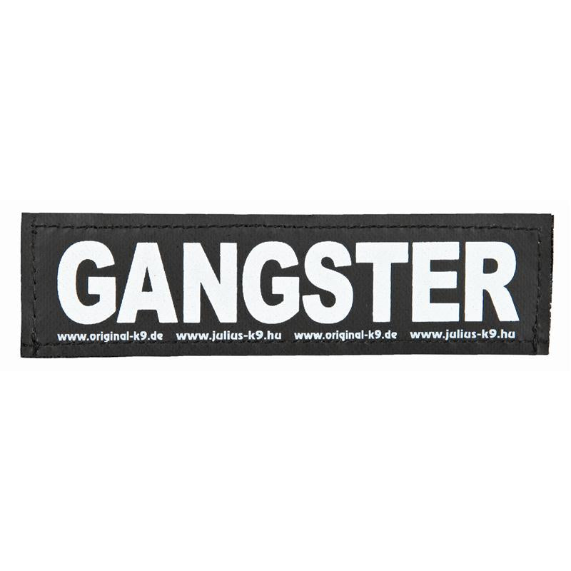 2 Julius-K9 Klettsticker GANGSTER