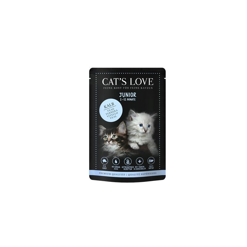 Cats Love PB Junior Kalb 85g