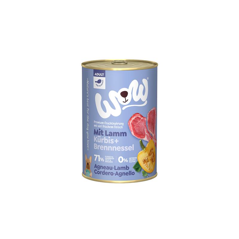 Wow Dog Dose Adult Lamm 400g