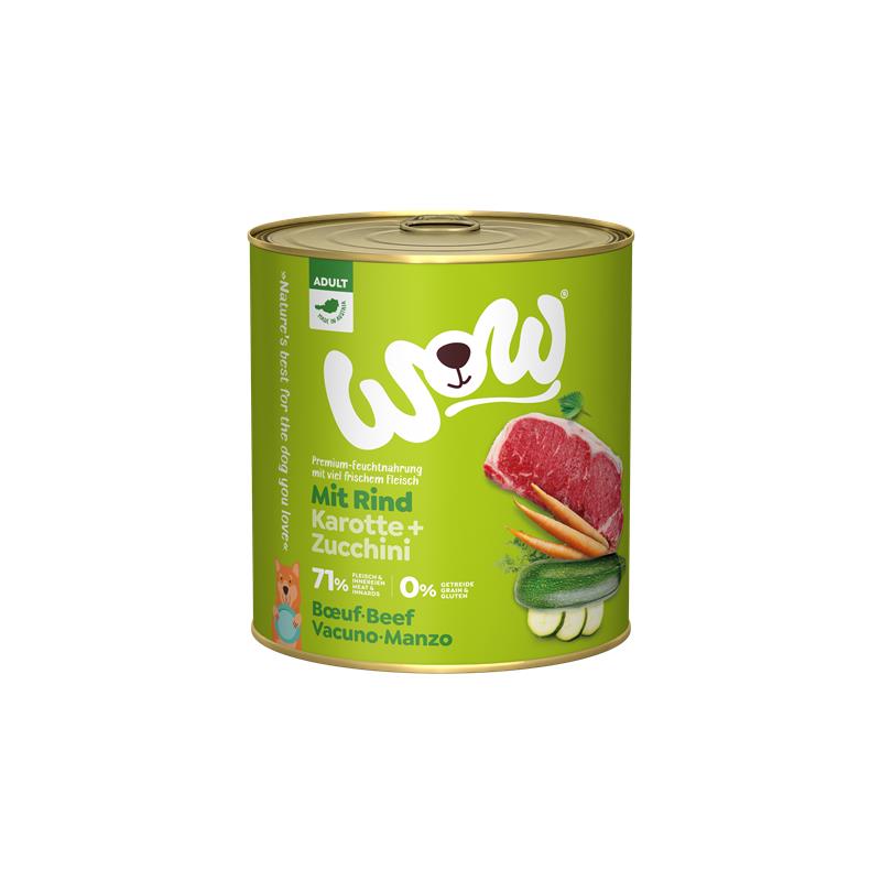 Wow Dog Dose Adult Rind 800g