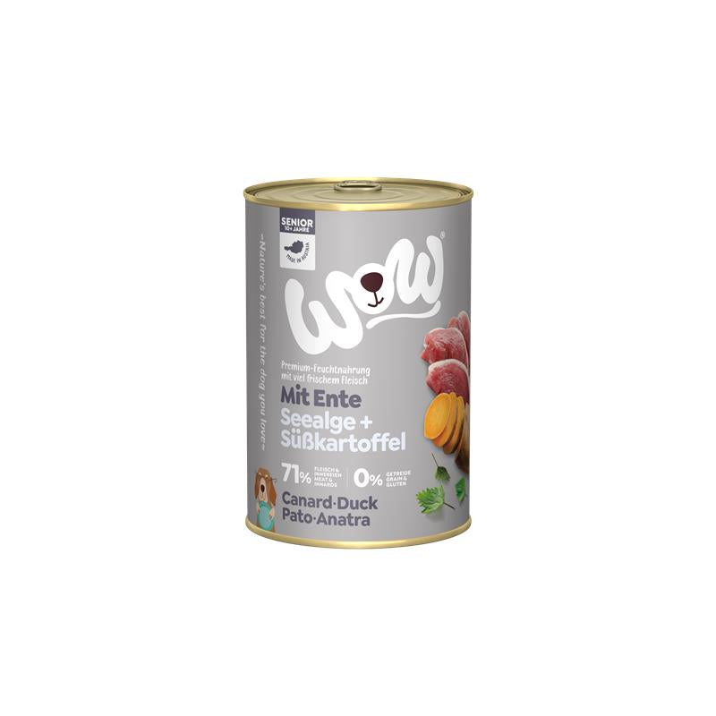 Wow Dog Dose Senior Ente 400g