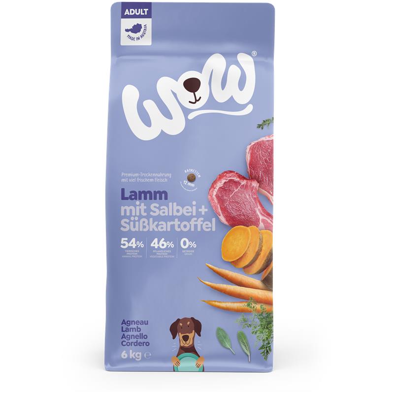 Wow Dog Trocken Adult Lamm