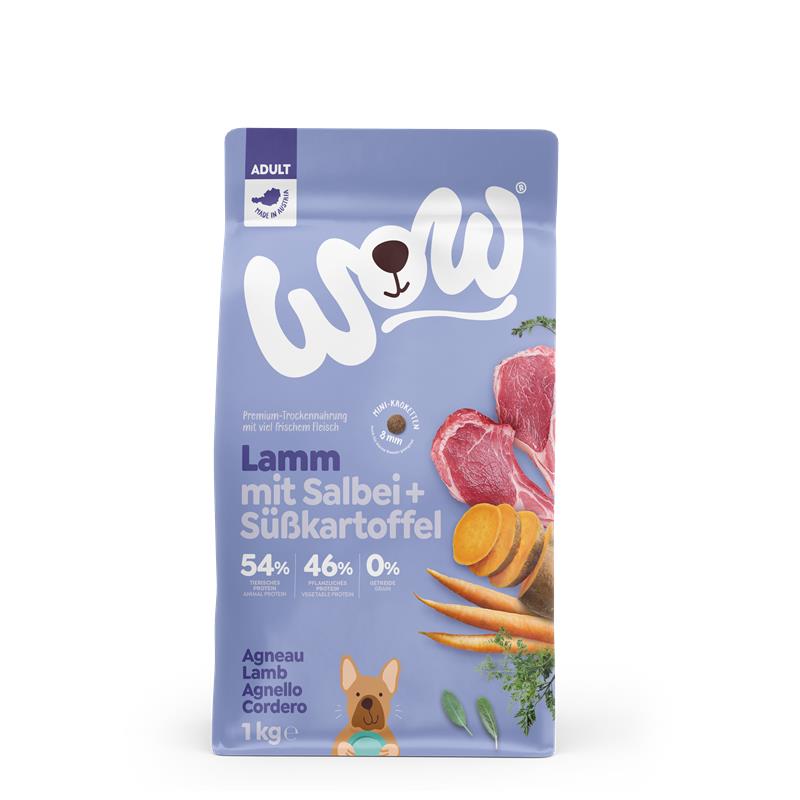 Wow Dog Trocken Minis Adult Lamm
