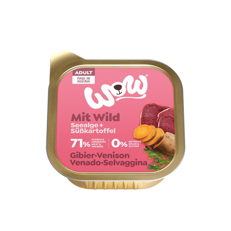 Wow Dog Schale Adult Wild 150g