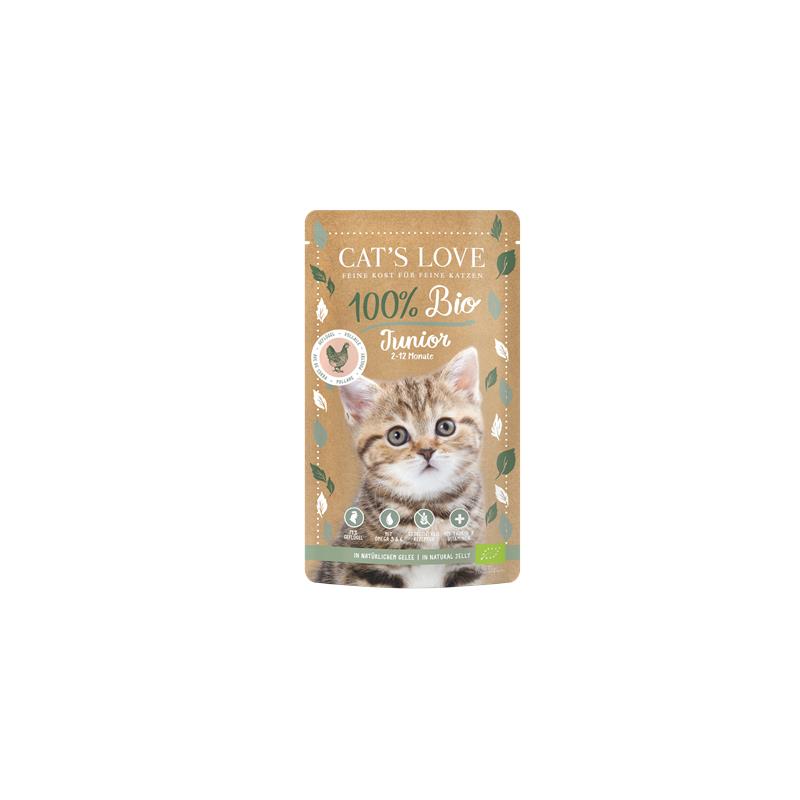 Cats Love PB Junior Bio Geflügel 100g
