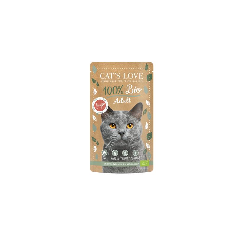 Cats Love PB Adult Bio Rind 100g