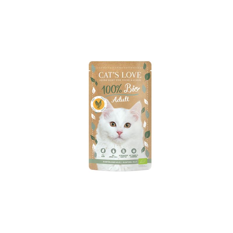 Cats Love PB Adult Bio Huhn 100g