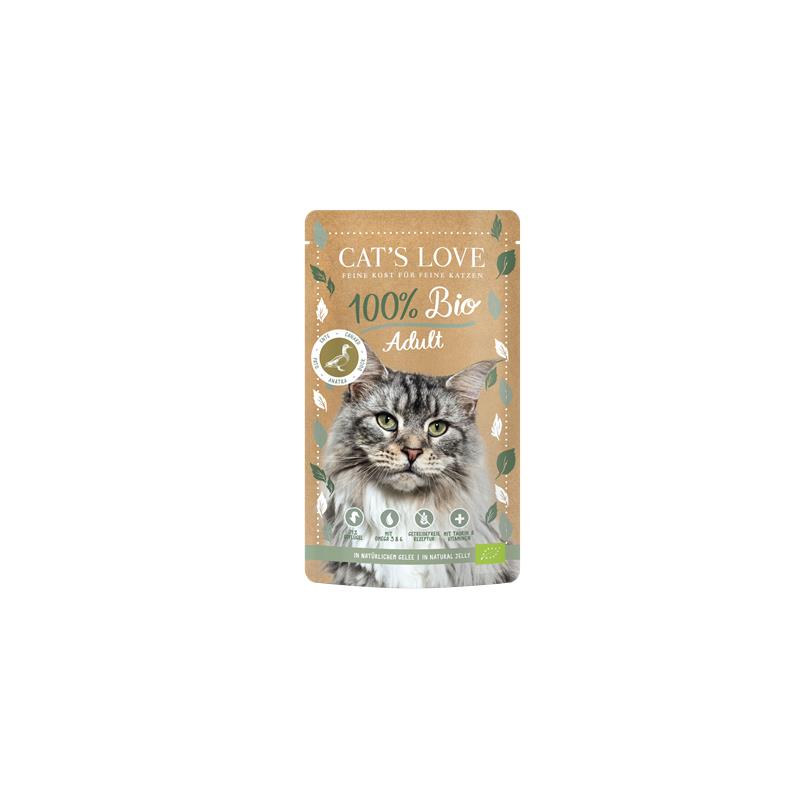 Cats Love PB Adult Bio Ente 100g