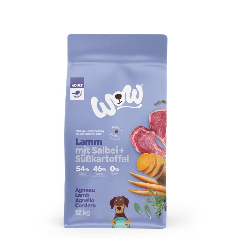 Wow Dog Trocken Adult Lamm