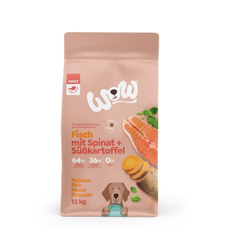 Wow Dog Trocken Adult Fisch