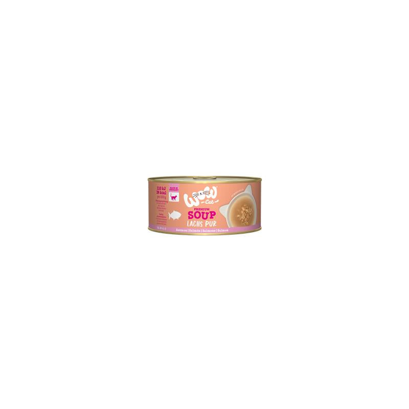 Wow Cat Dose Adult Suppe mit Lachs