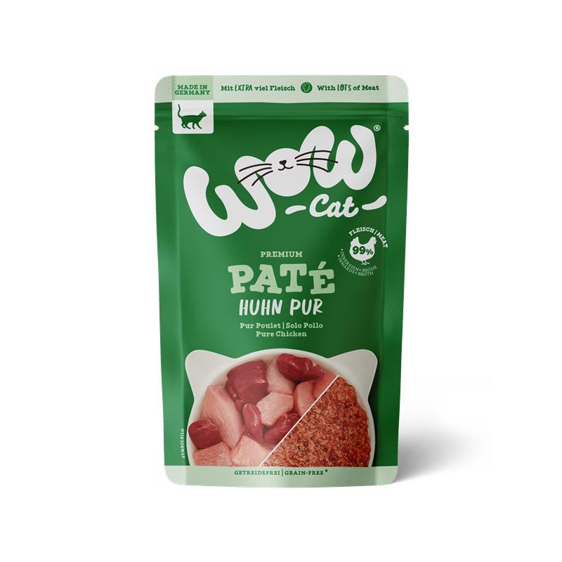 Wow Cat PB Adult Huhn Pur 125g