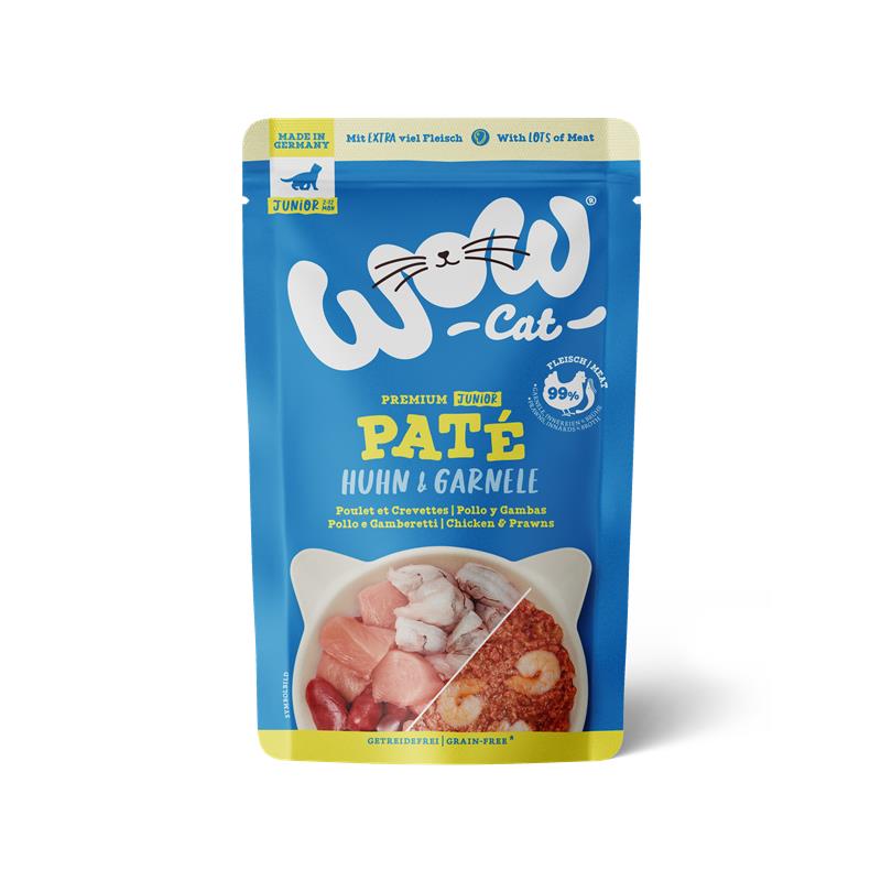 Wow Cat PB Junior Huhn & Garnele 125g