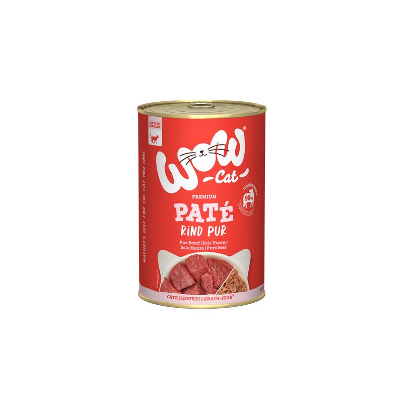 Wow Cat Dose Adult Rind Pur 400g