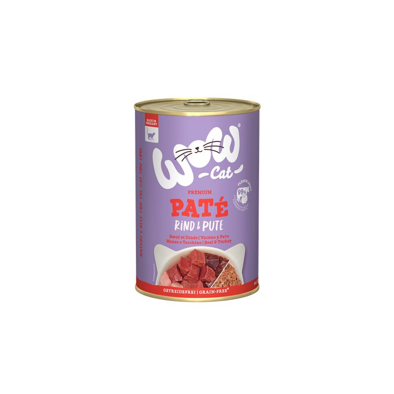 Wow Cat Dose Adult Rind & Pute 400g