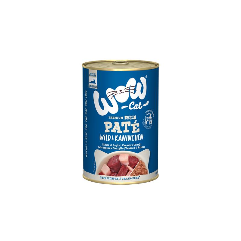 Wow Cat Dose Senior Wild & Kaninchen 400g