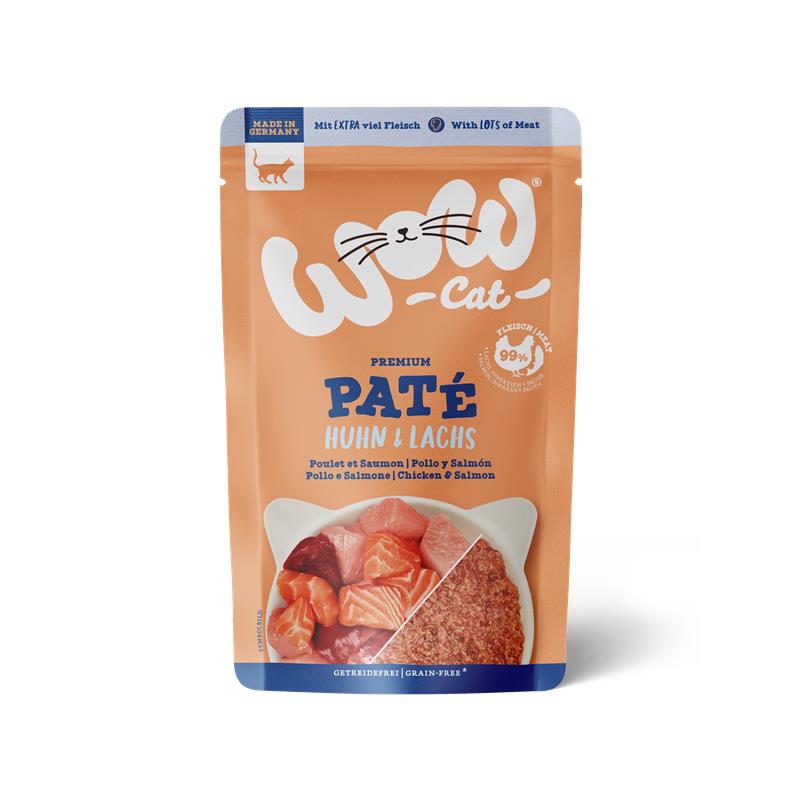 Wow Cat PB Adult Huhn & Lachs 125g